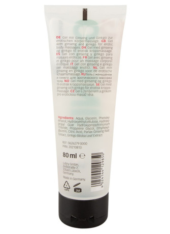 Lubrifiant à base d'eau et d'extraits de ginseng et de ginkgo 80 ml - R626279
